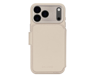 Etui do telefonów Decoded Leather Detachable Wallet, iPhone 17 Pro, Solid Clay